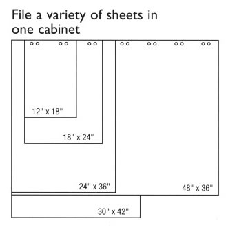 Accommodate a variety of sheet sizes in one Pinfile. USA & Canada 888-777-4522.