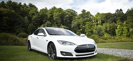 Tesla in the field.