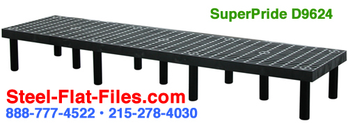 Modular Plastic Storage and Dunnage Racks Steel-Flat-Files.com