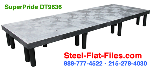 Modular Plastic Storage and Dunnage Racks Steel-Flat-Files.com